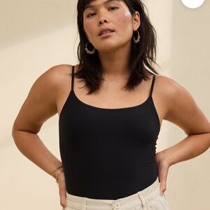 Aerie SMOOTHEZ Bodysuit color: universe (brown) size large